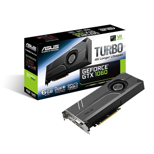 Asus Turbo GeForce GTX 1060 6GB GDDR5 Black