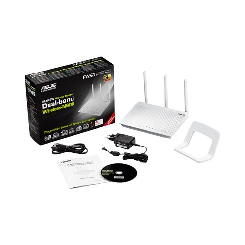 ASUS RT-N66W wireless router Gigabit Ethernet Dual-band (2.4 GHz – image 5