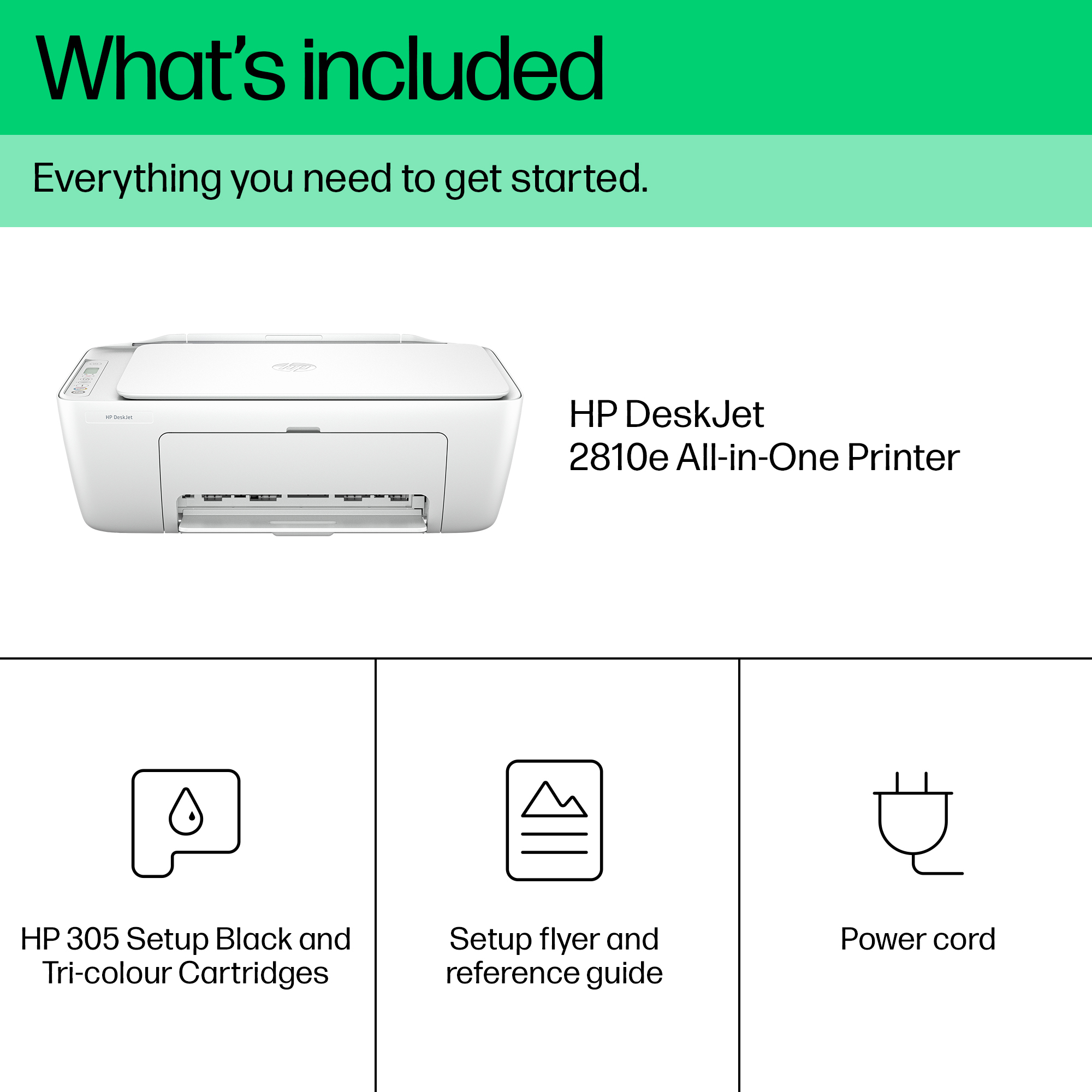 HP DeskJet 2810e All-in-One Printer – image 6