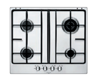 Electrolux PX640EV hob Stainless steel Built-in Gas 4 zone(s)
