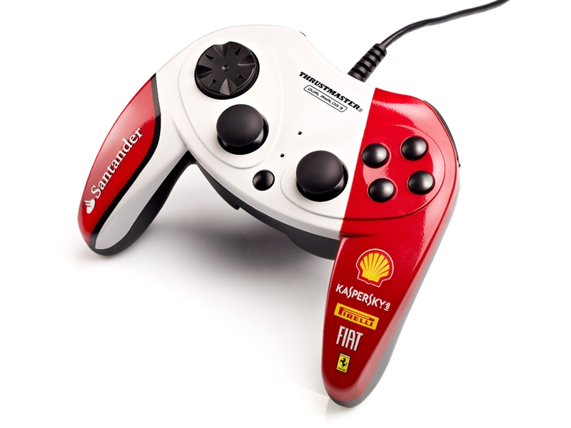 Thrustmaster AC-F150PAD Gaming Controller Red, White USB 2.0 Gamepad Analogue / Digital PC