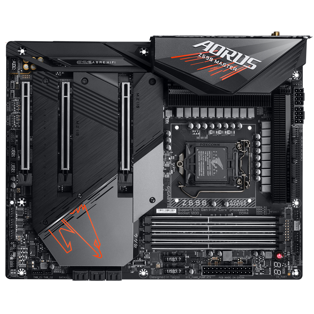 GIGABYTE Z590 AORUS MASTER – image 2