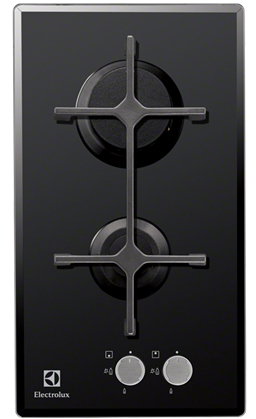 Electrolux EGT3322NOK Black Built-in Gas 2 zone(s)