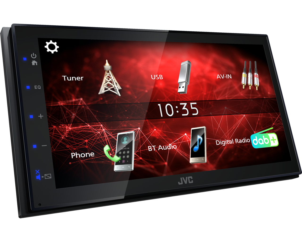 JVC KW-M27DBT car media receiver Black – image 2