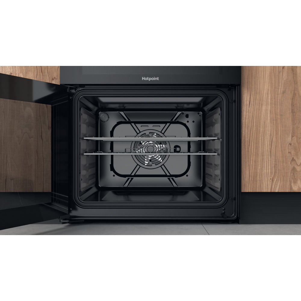 Hotpoint HDM67G9C2CB/UK Freestanding cooker Electric Gas Black – image 9