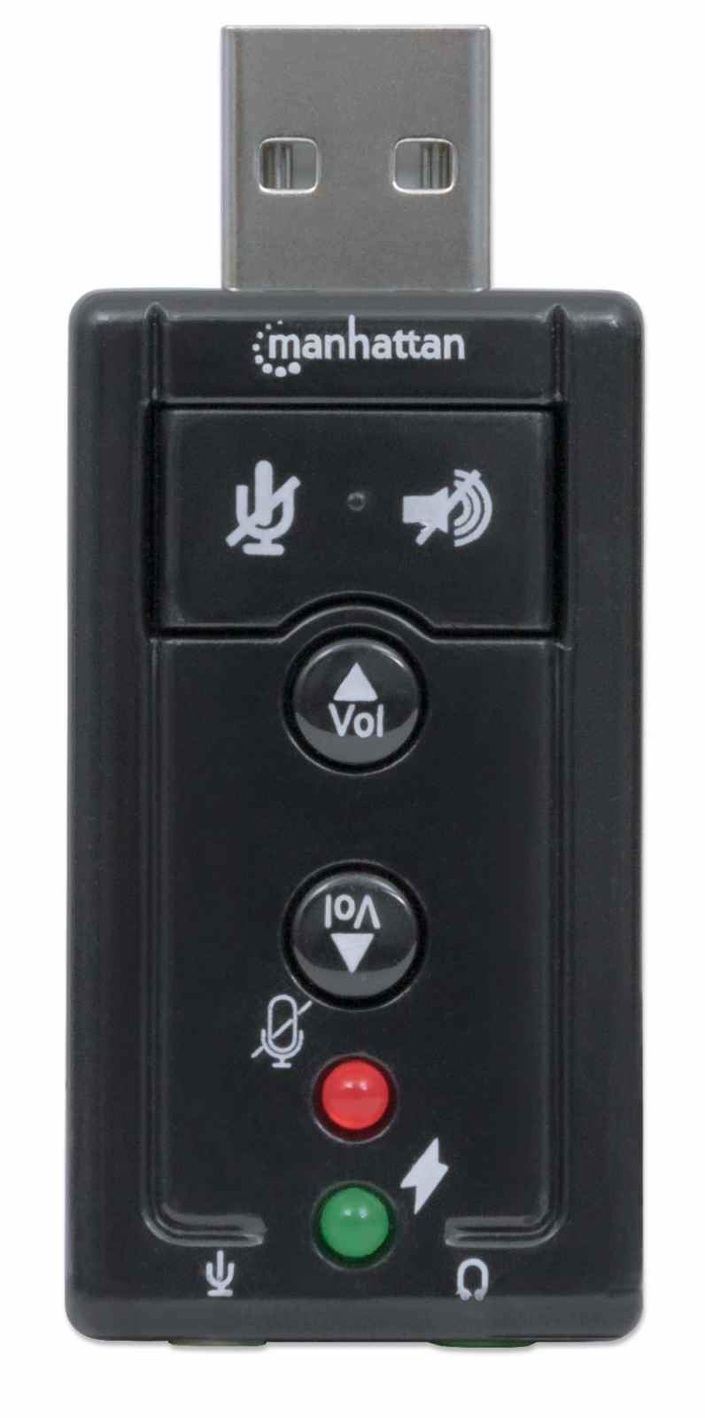 Manhattan USB-A Sound Adapter, USB-A to – image 8
