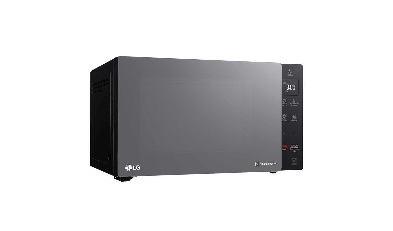 LG MS1536GIR microwave Black, Mirror Solo microwave Countertop – image 2