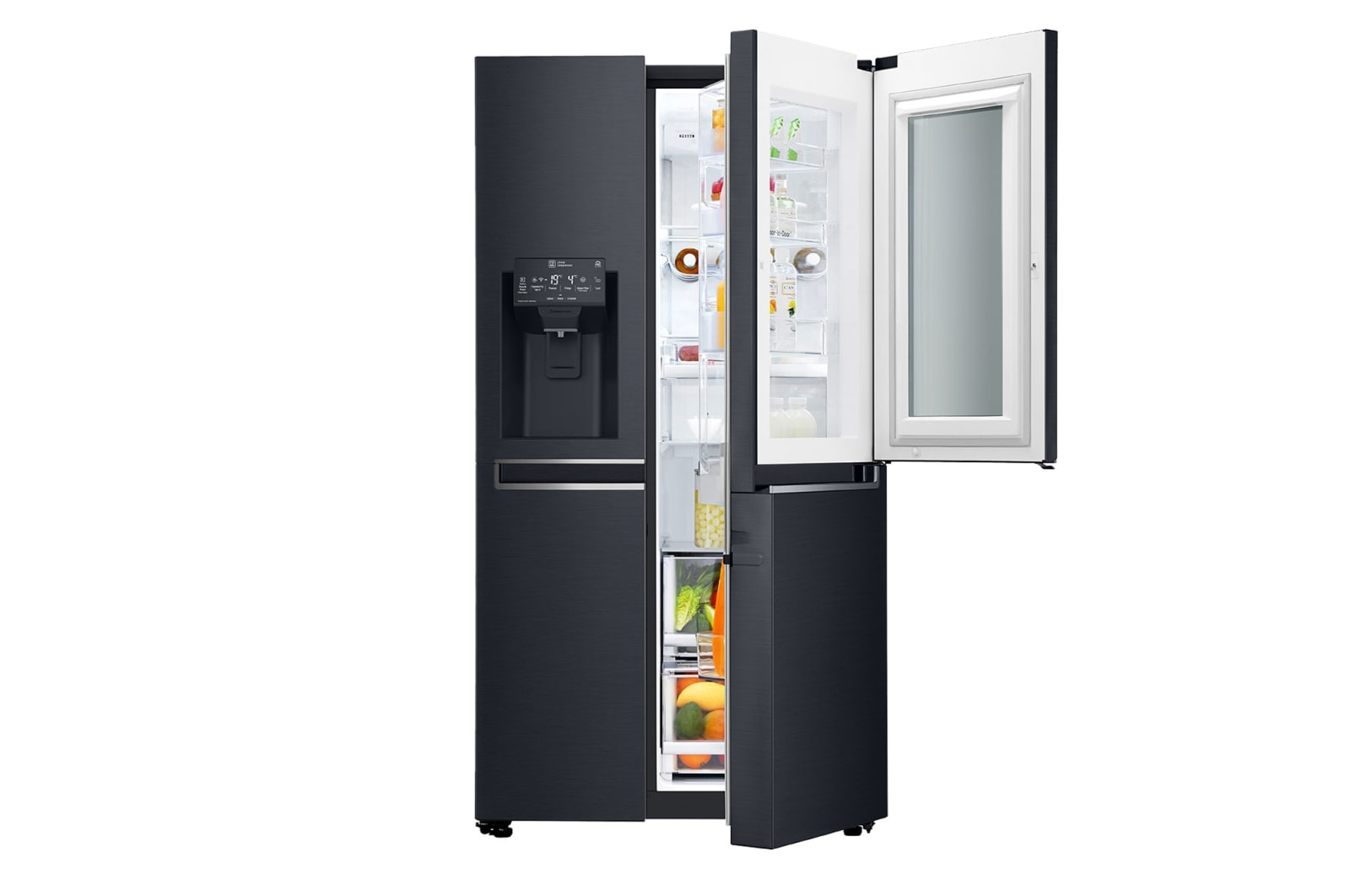 LG GSX960MCAZ side-by-side refrigerator Freestanding – image 2