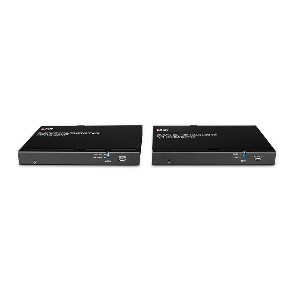 Lindy 70m Cat.6 HDMI 4K60, Audio, IR and RS-232 HDBaseT Extender with ARC – image 3