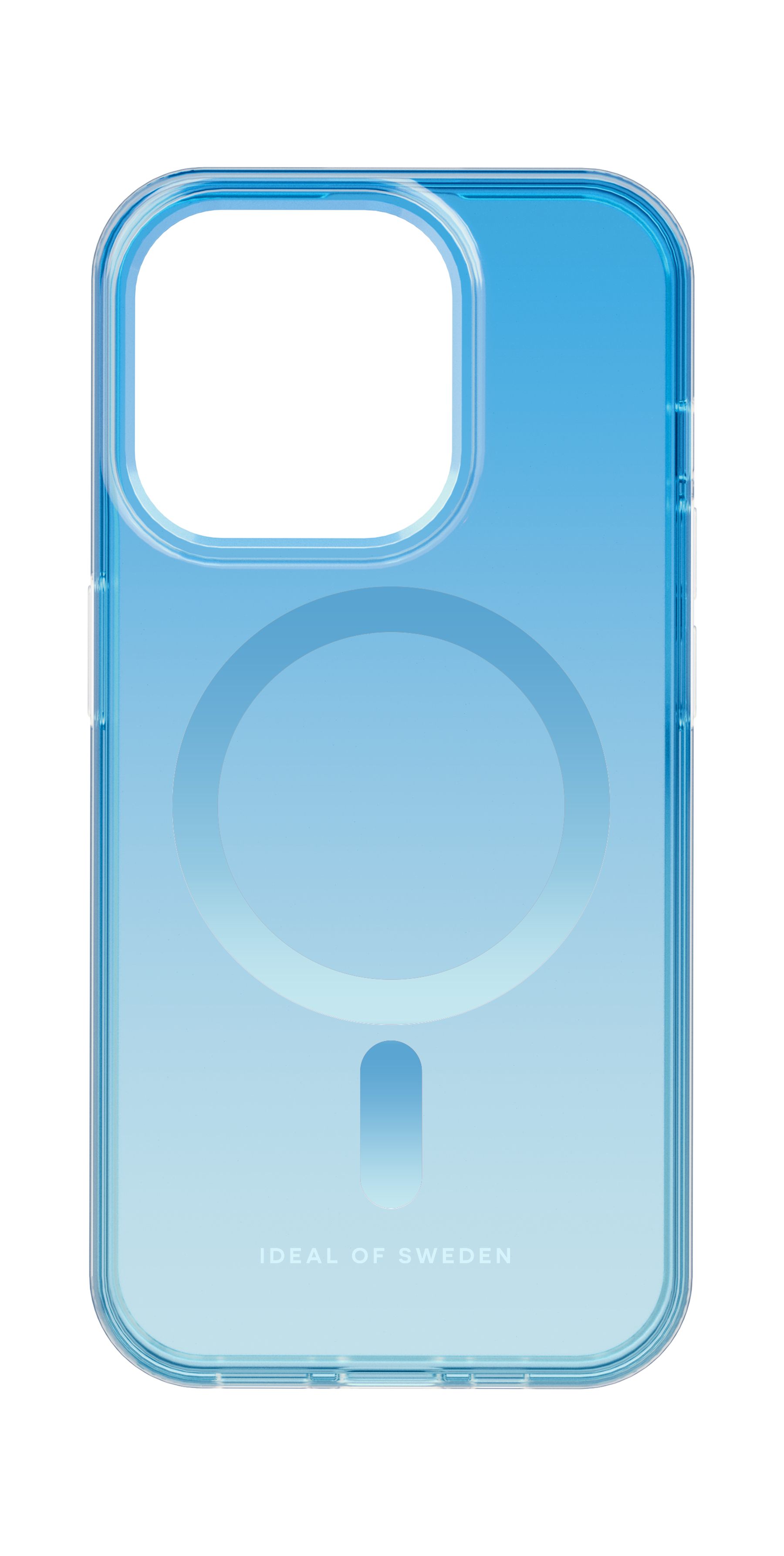 iDeal of Sweden Clear Case MagSafe iPhone 15 Pro Light Blue