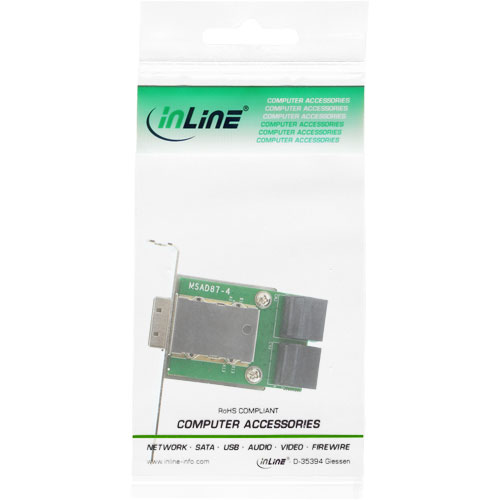 InLine 27653I interface cards/adapter Internal Mini-SAS – image 2