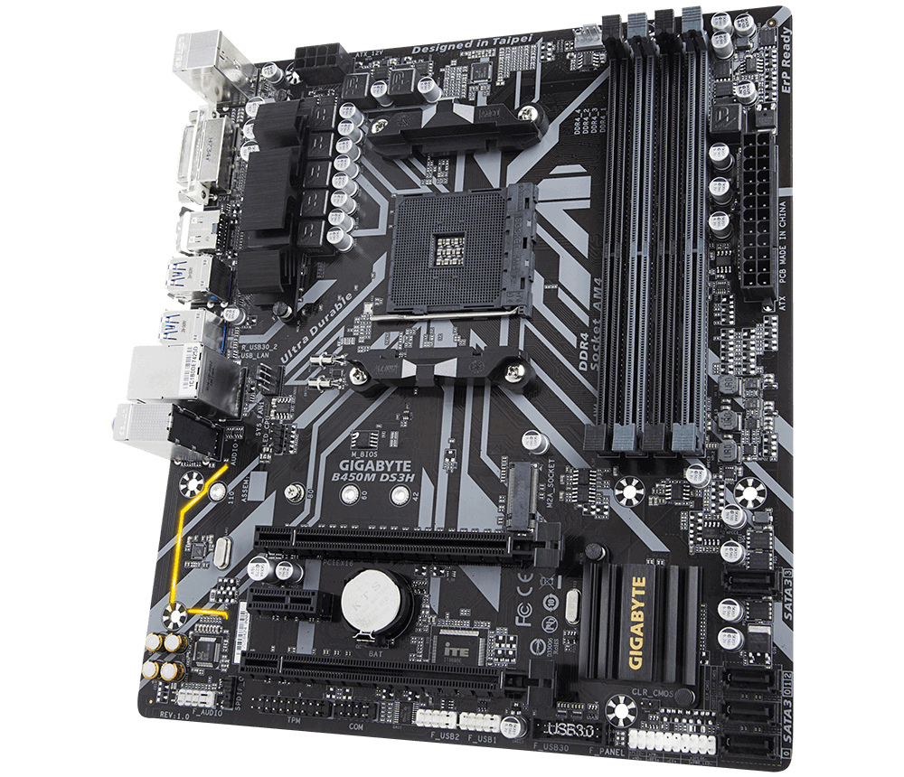 GIGABYTE B450M DS3H (rev. 1.0) – image 4