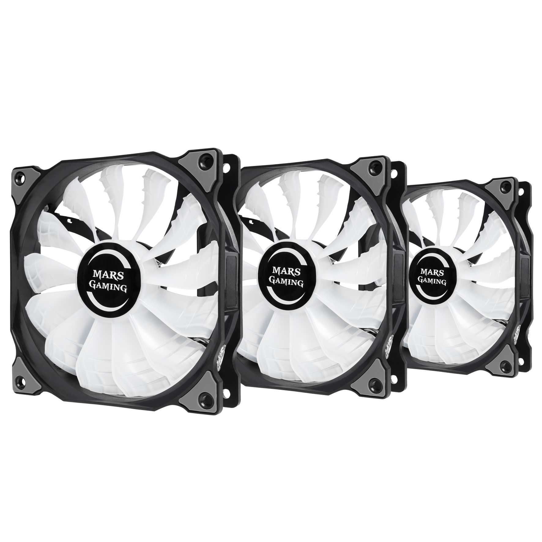 Mars Gaming MFRGBKIT computer cooling system Computer case Fan – image 1
