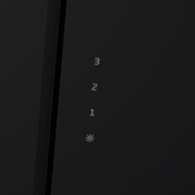 Beko HCA92540B cooker hood Wall-mounted Black 577 m³/h – image 3