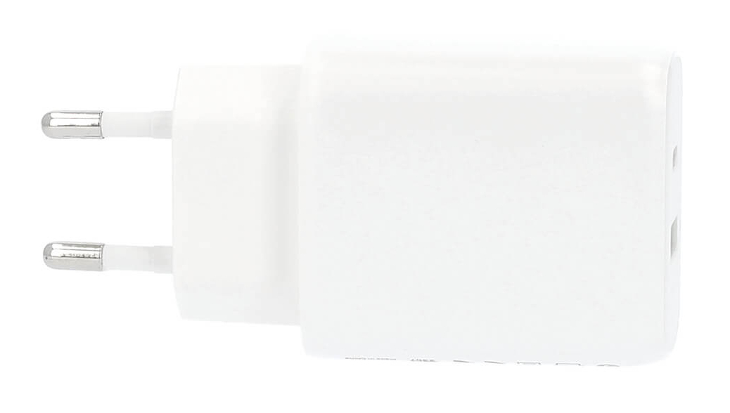 Gear Charger 220V 1xUSB-C + 1xUSB-A PD/PPS 25W + 18W QC White – image 3