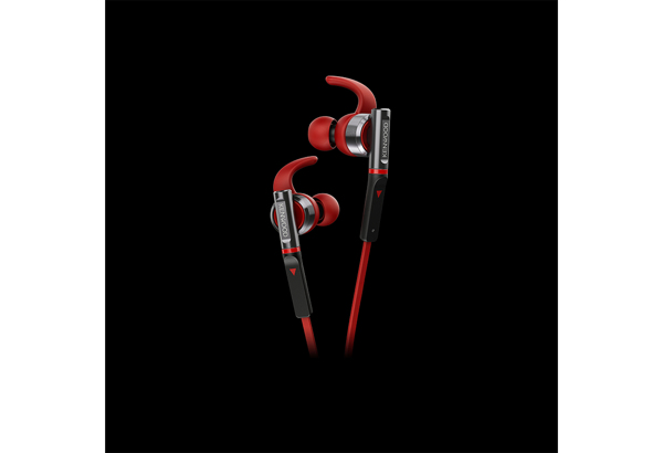 Kenwood KHS-R800-R headphones/headset Wired In-ear Grey, Red – image 6