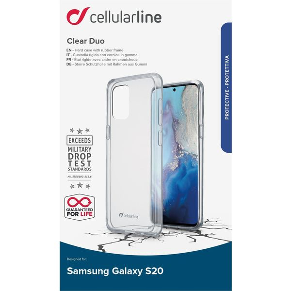 Cellularline Clear Duo - Galaxy S20 – image 4