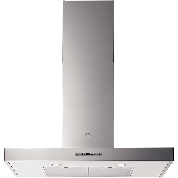 AEG DD6690M cooker hood Wall-mounted Stainless steel 810 m³/h