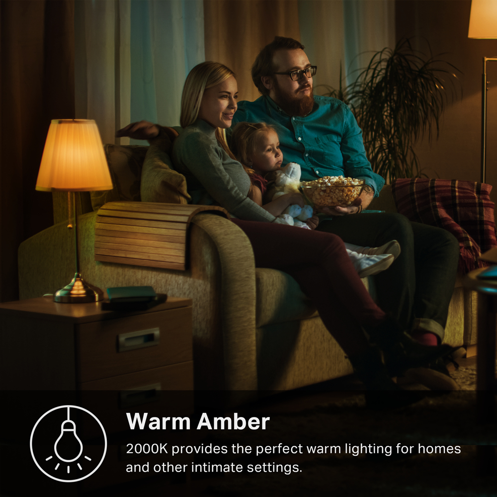 TP-Link Kasa Filament Smart Bulb, Warm Amber – image 7