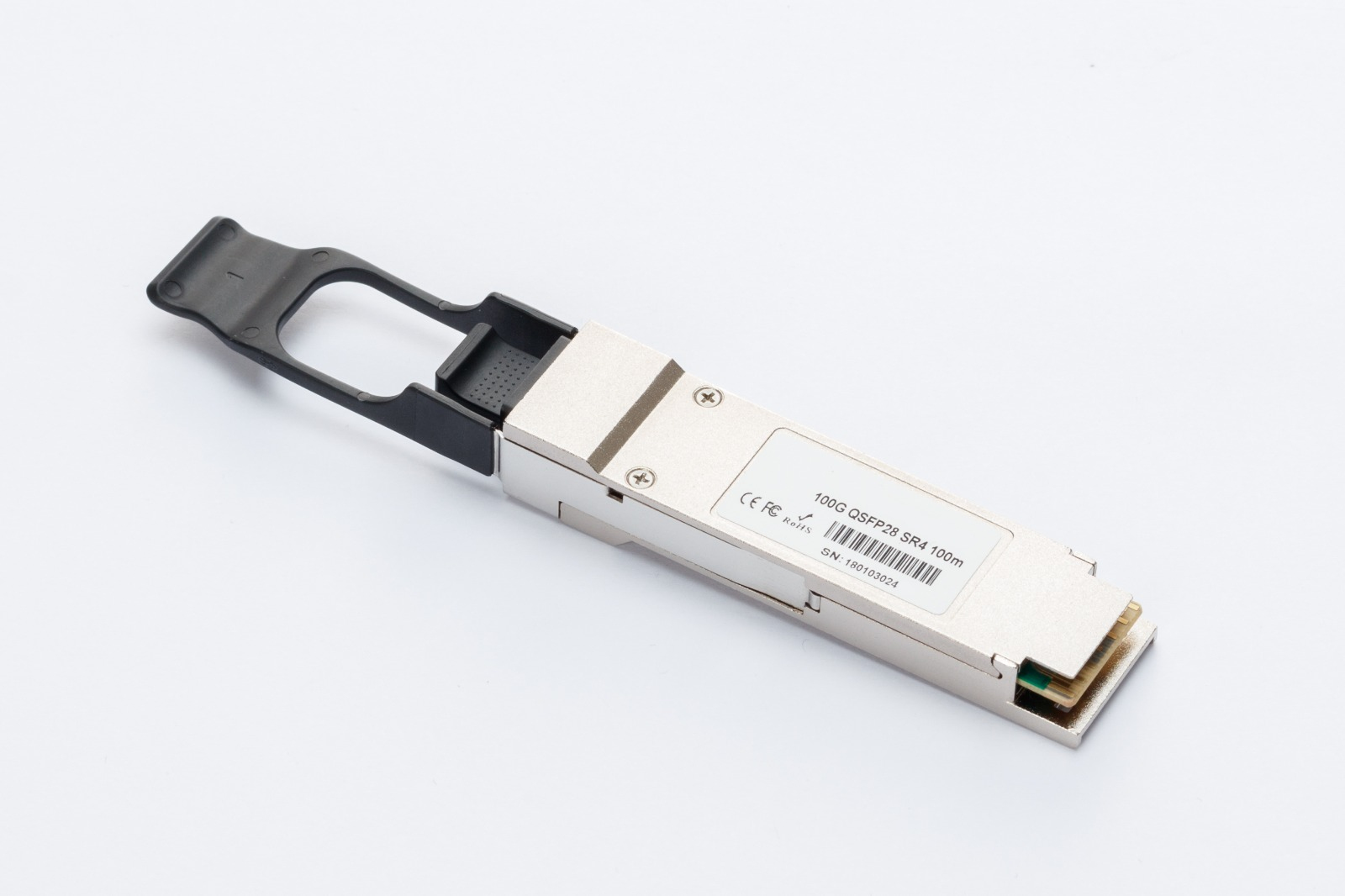 SilverNet SIL-QSFP28-X850-0-1D network transceiver module Fiber optic 100000 Mbit/s 850 nm – image 1