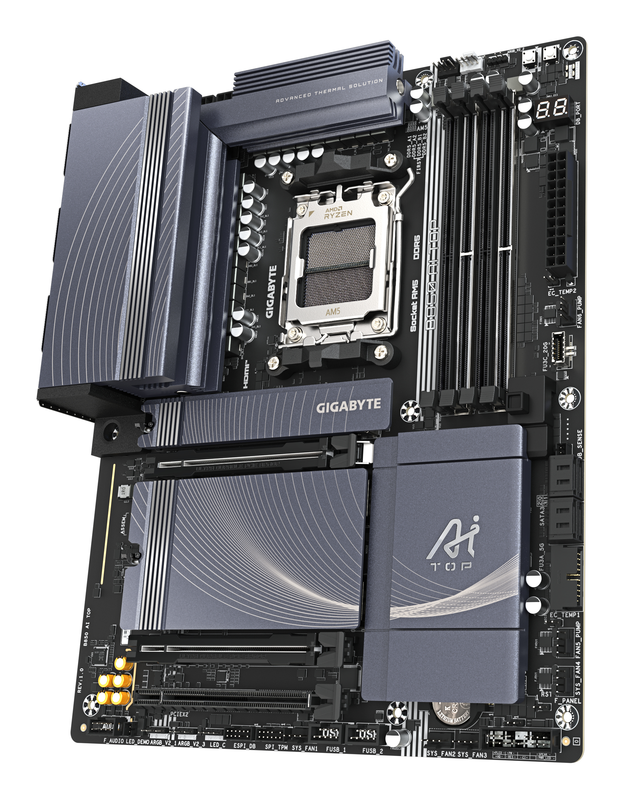 Gigabyte B850 AI TOP                 (B850,AM5,ATX,DDR5)