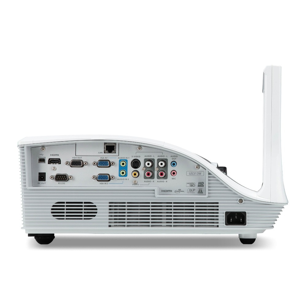 Acer Short Throw U5313W Short throw projector 3100 ANSI lumens DLP WXGA (1280x800) White – image 3