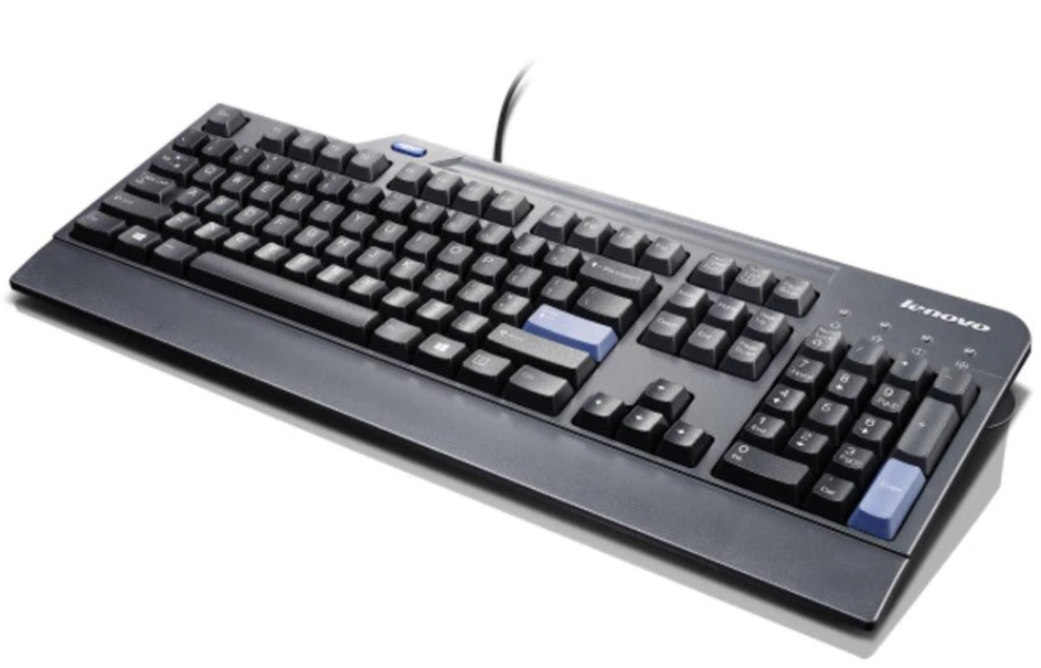 Lenovo 4X30E50999 keyboard Office USB QWERTY US English Black – image 1