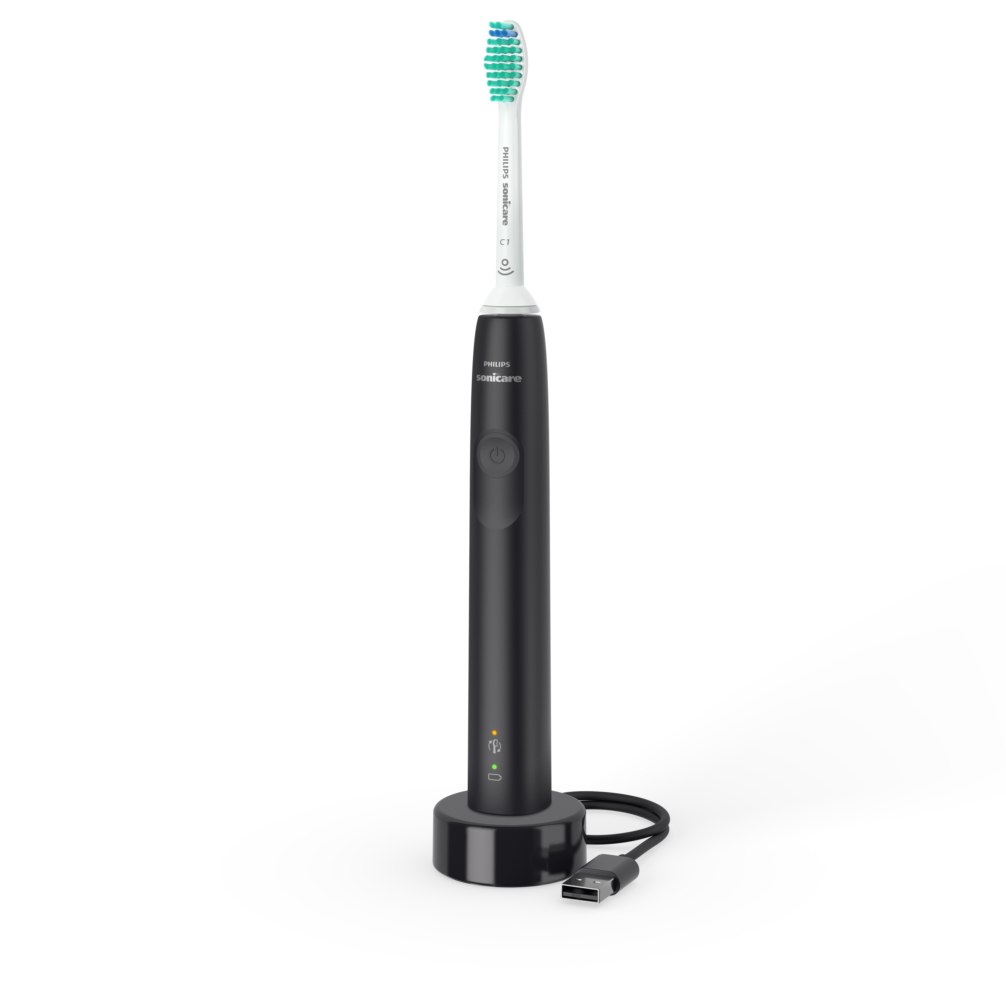 Philips 3100 series Sonicare Spazzolino Elettrico Sonico Nero HX3671/14