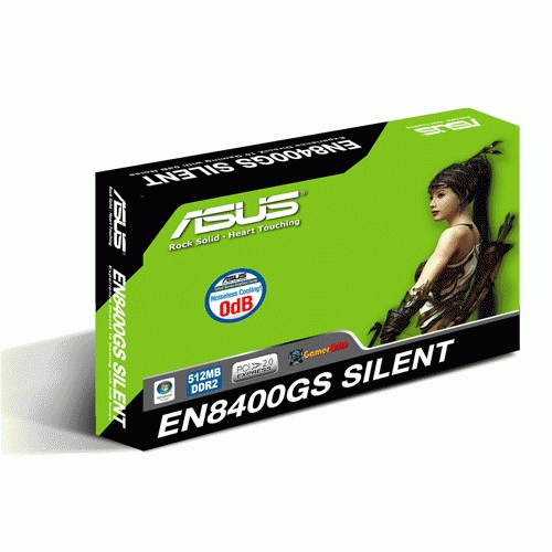 ASUS EN8400GS/SI/HTP/512M graphics card GeForce 8400 GS GDDR2 – image 3