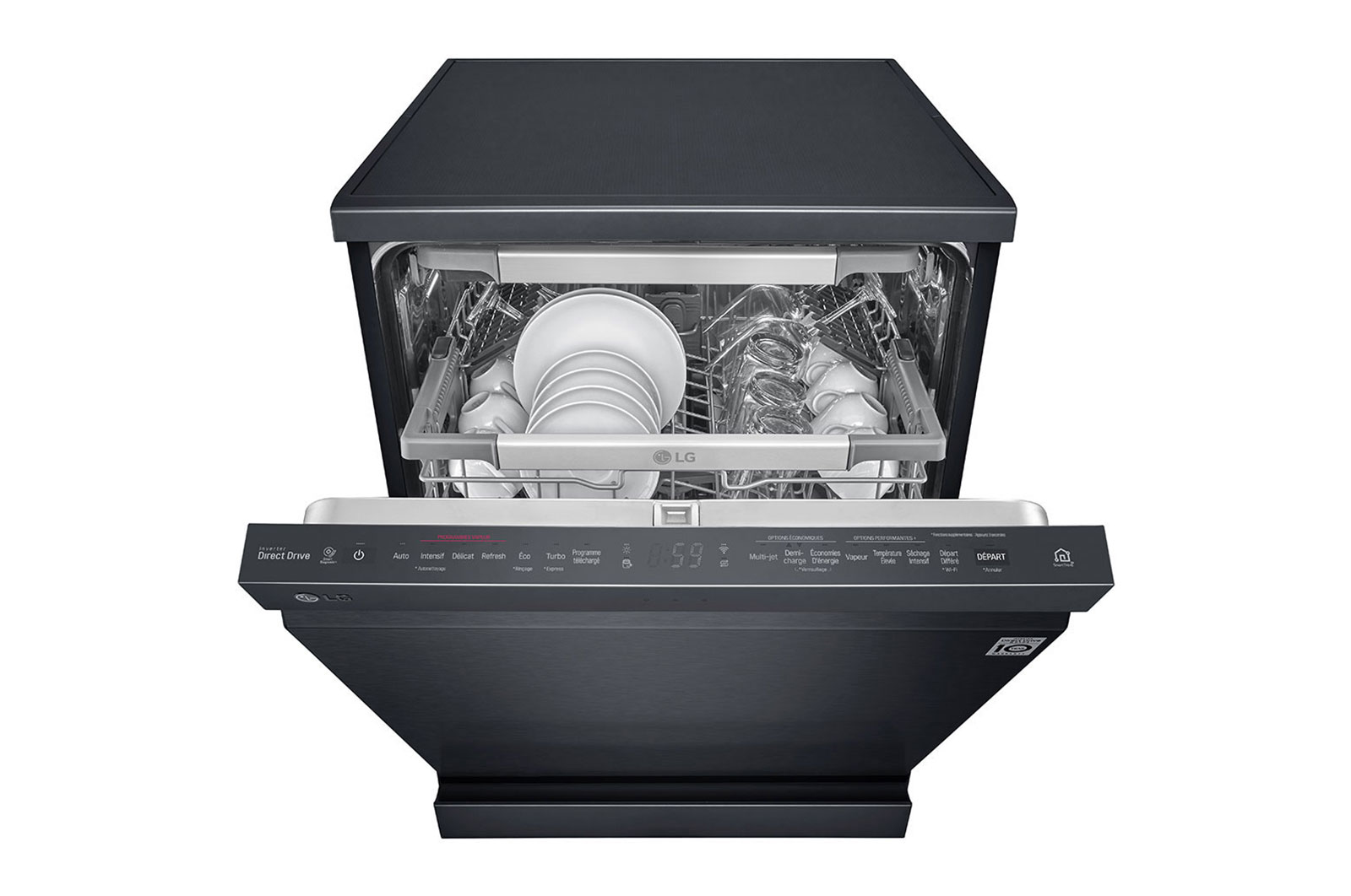 LG DF425HMS dishwasher Freestanding 14 place settings – image 8