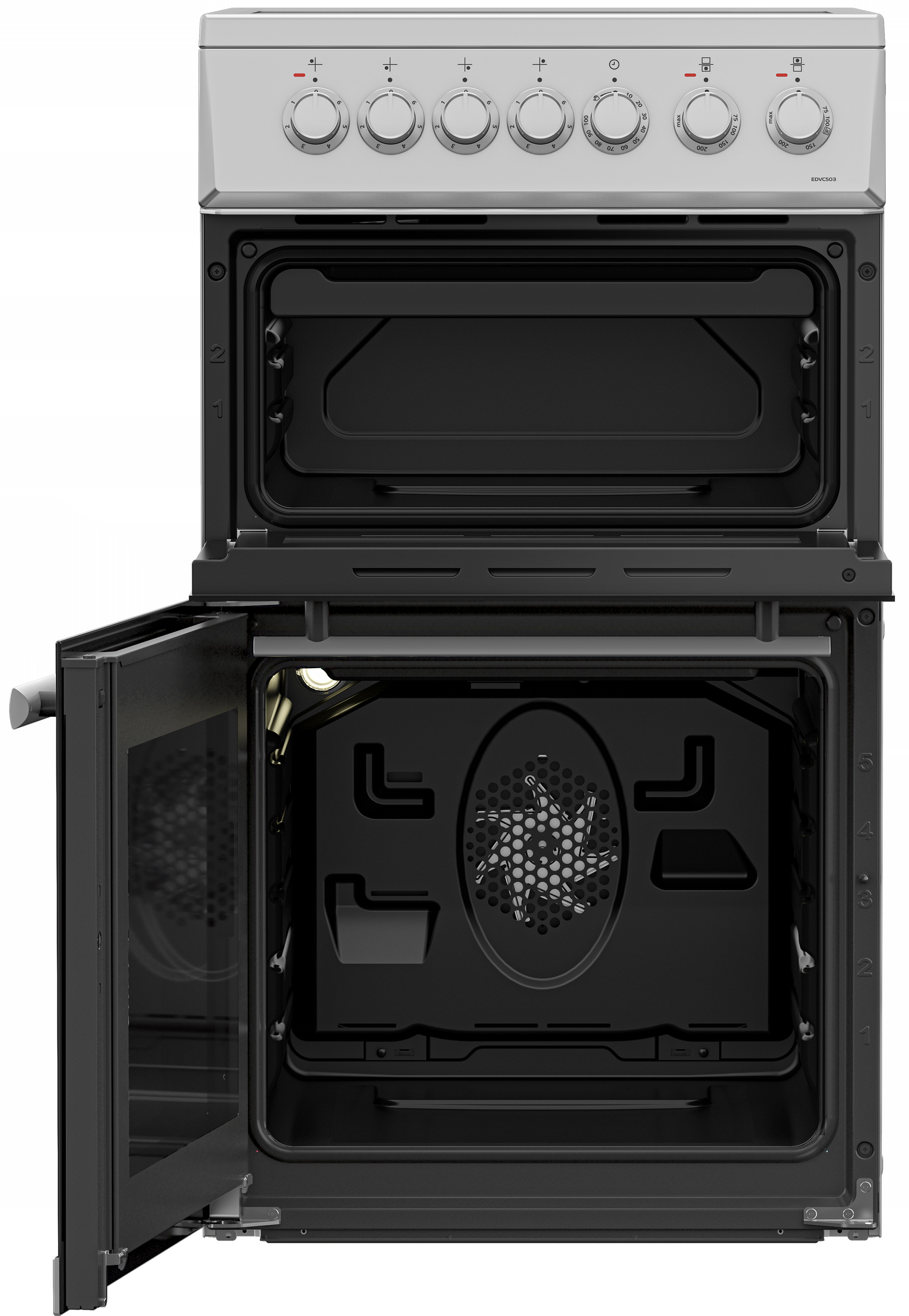 Beko EDVC503S 50cm Double Oven Electric Cooker – image 6