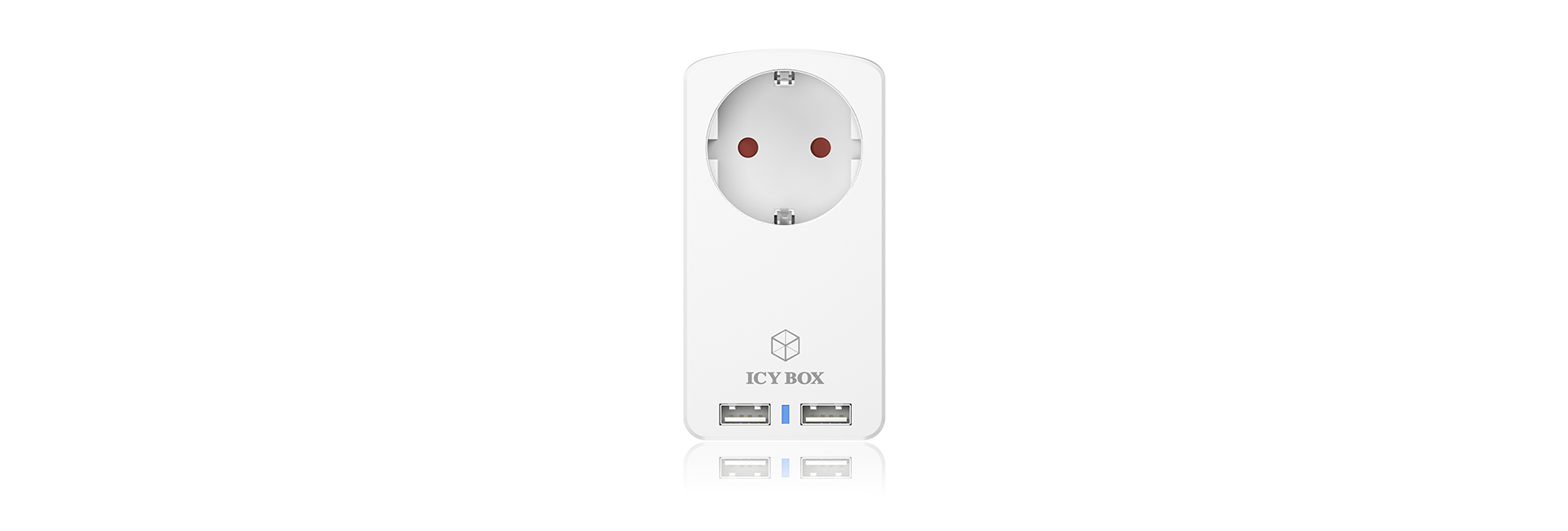 ICY BOX IB-CH204 Universal White AC Indoor – image 3