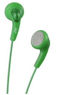 JVC HA-F140-GN-E headphones/headset Wired Green