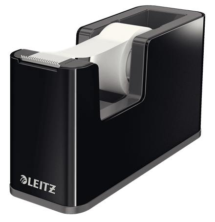 Leitz 53640095 Portarollo de cinta adhesiva Poliestireno Negro
