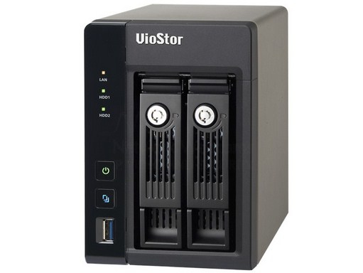 QNAP VS-2112PRO+ network video recorder Black