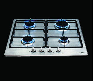 CDA HG6300 Stainless steel Built-in Gas 4 zone(s)