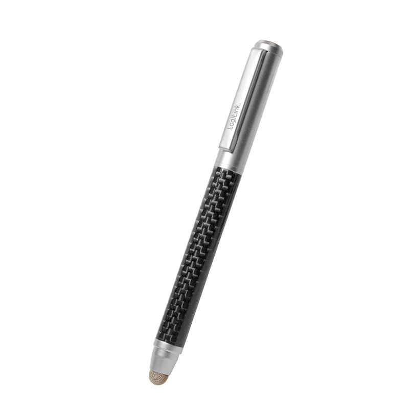 LogiLink AA0076 stylus pen Black, Stainless steel