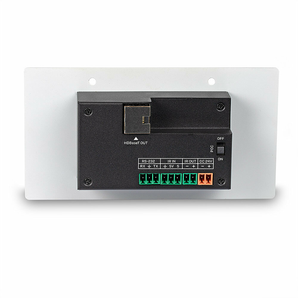 Lindy 150m Cat.6 HDMI 4K60 & Type C HDBaseT EU Wall Plate KVM Extender, Transmitter – image 4