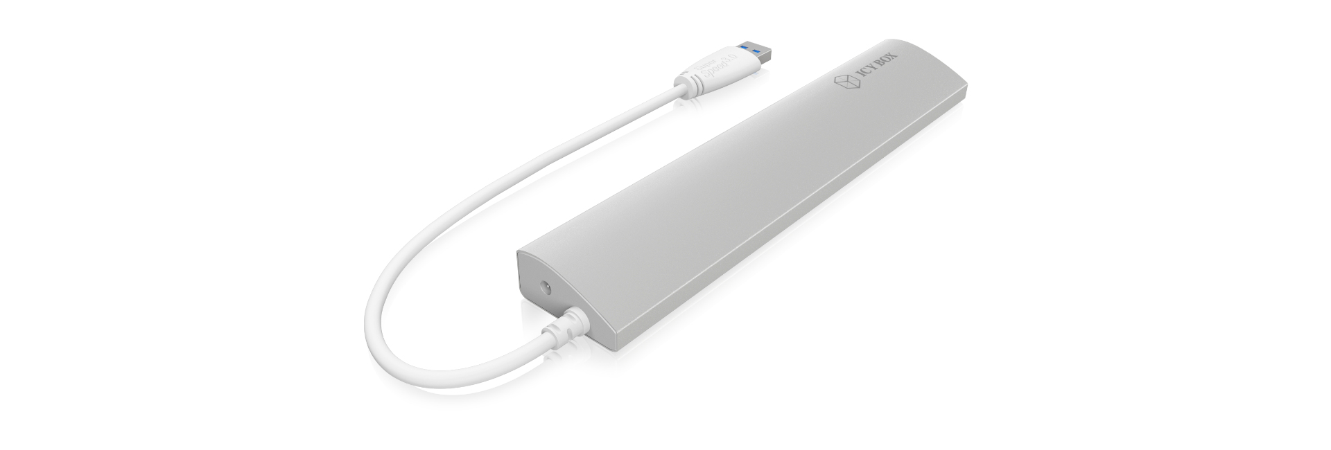 ICY BOX IB-AC6701 USB 3.2 Gen 1 (3.1 Gen 1) Type-A 5000 Mbit/s Silver – image 3
