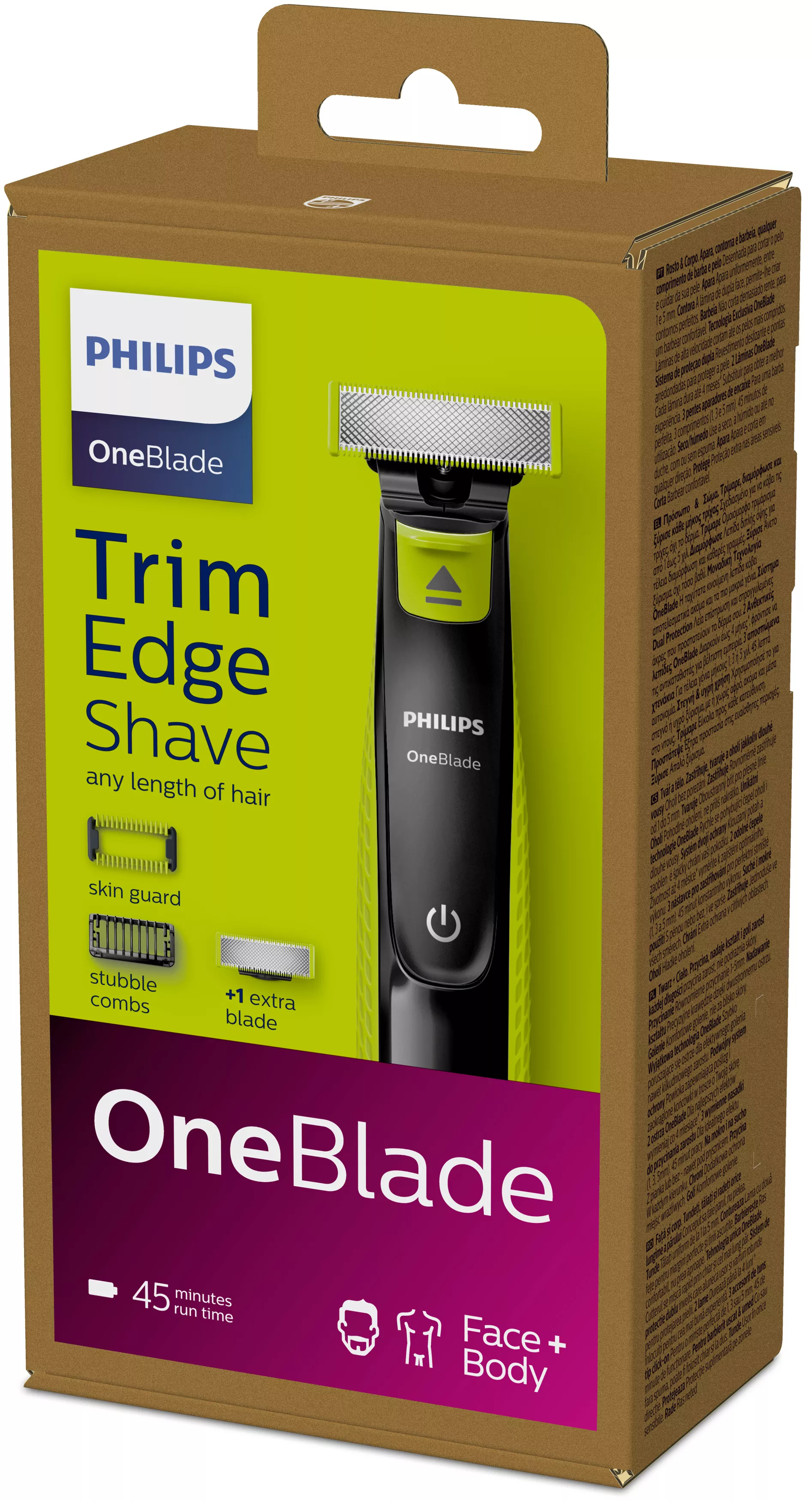 Philips Norelco OneBlade OneBlade QP2620/16 Face and Body – image 2