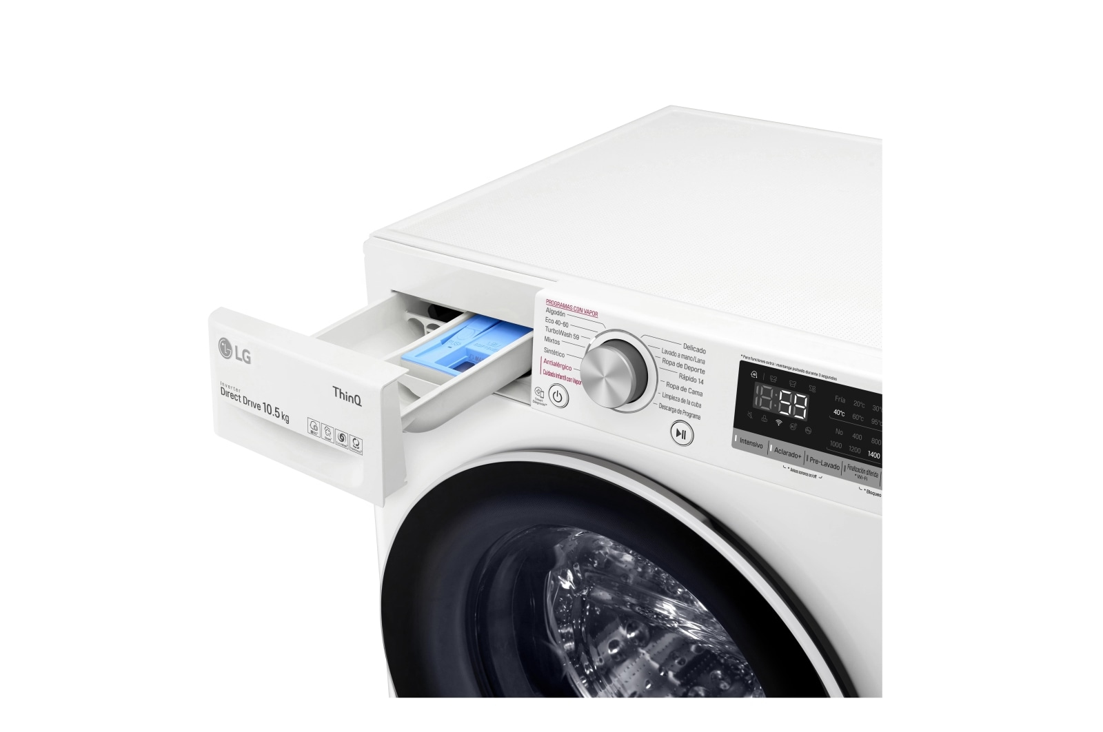 LG F4WV5010S0W washing machine Front-load – image 5