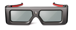 Viewsonic PGD-150 stereoscopic 3D glasses Black – image 3