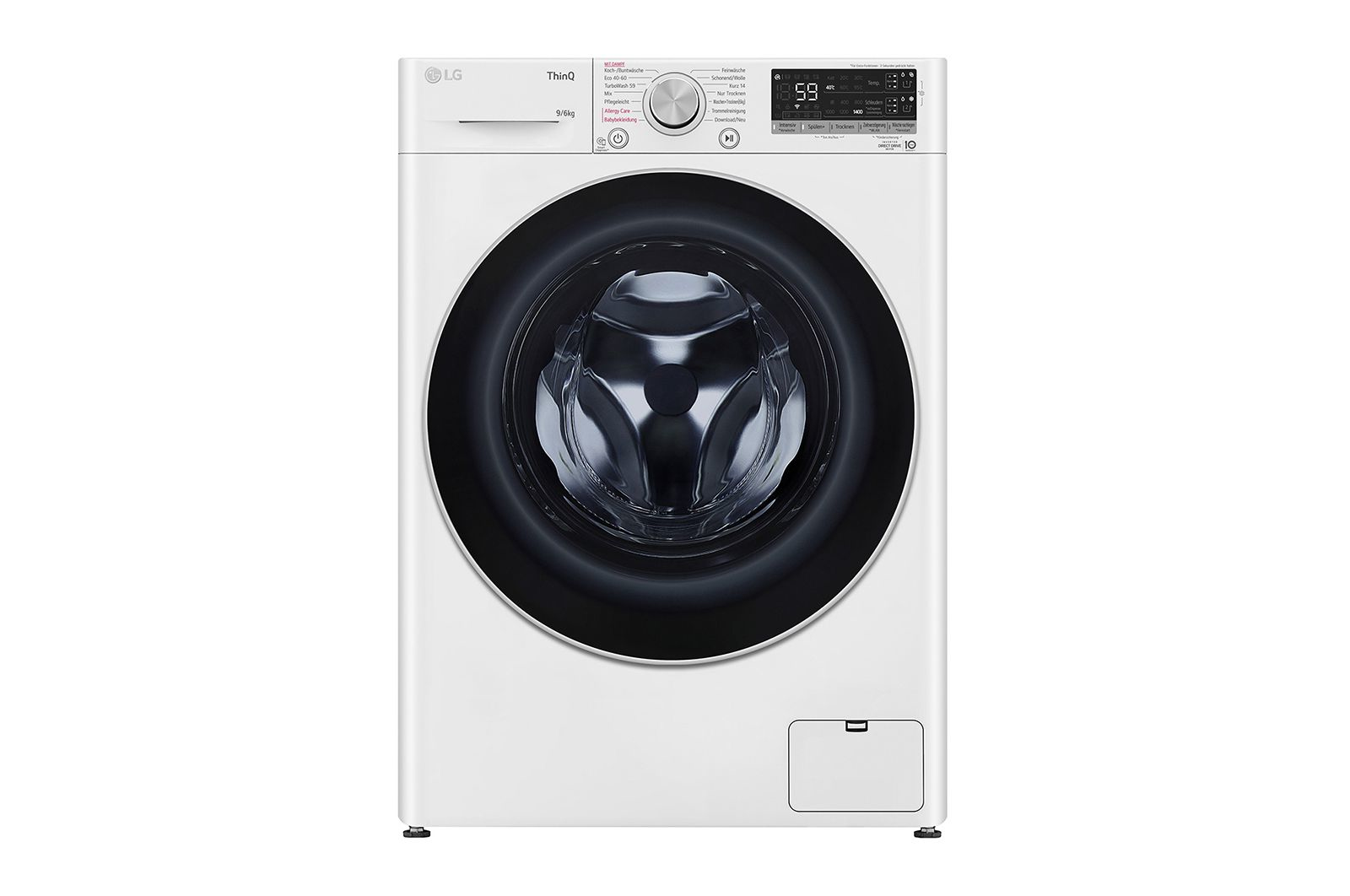 LG W4WV75961 washer dryer Freestanding Front-load White – image 1