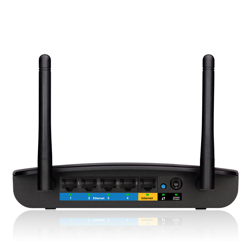 Linksys E1700 wireless router Gigabit Ethernet Single-band (2.4 GHz) Black – image 2