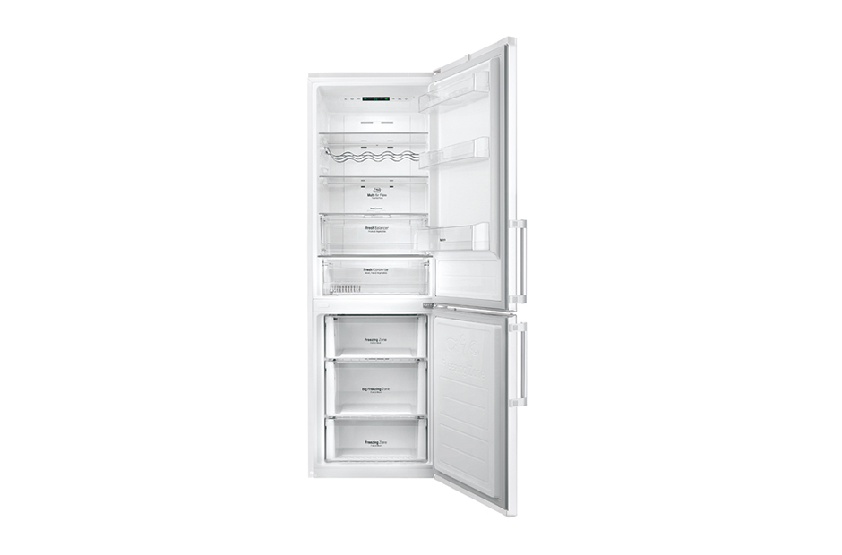 LG GBB59SWGFB fridge-freezer Freestanding White – image 5