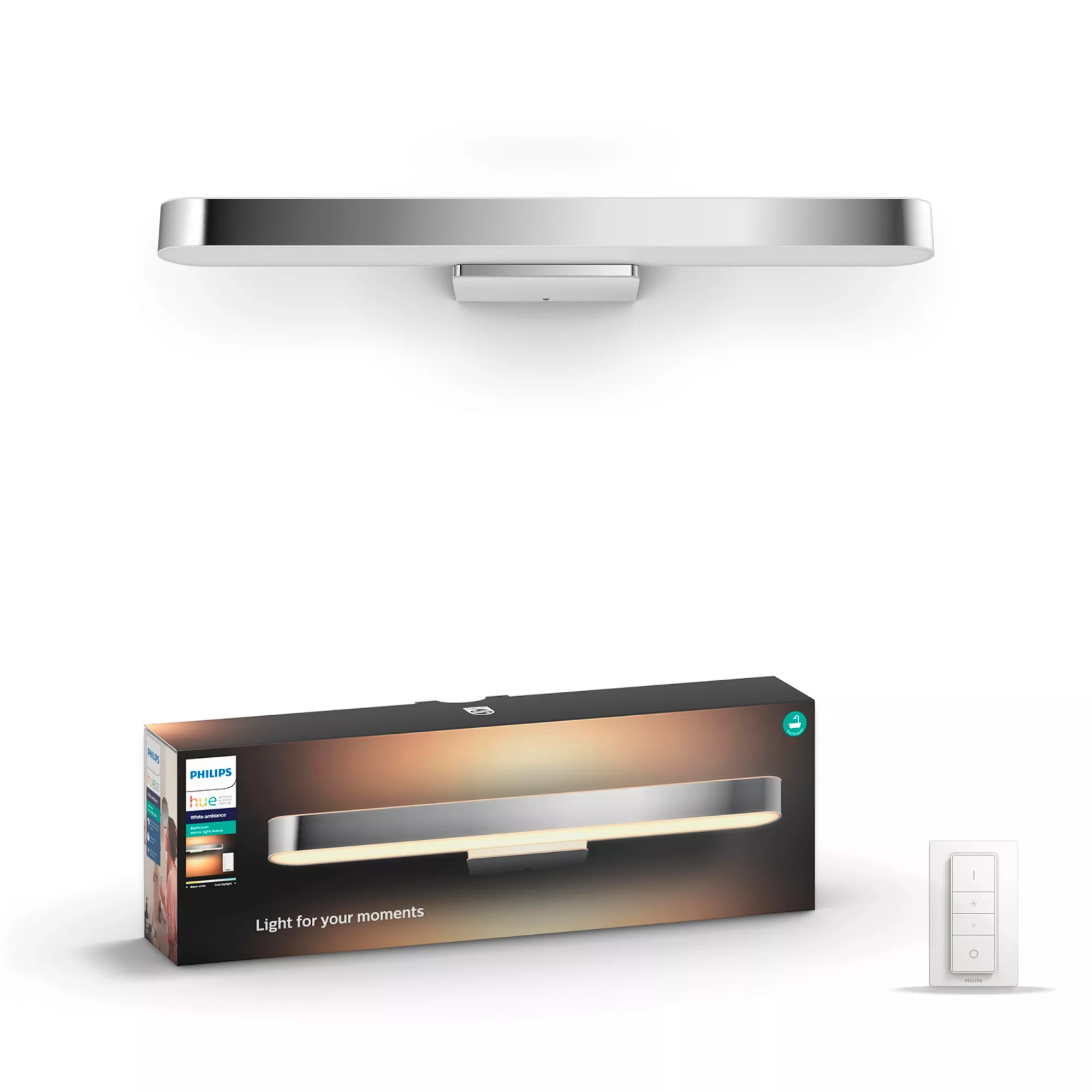 Philips by Signify Philips Hue White ambience Adore Bathroom mirror light – image 1