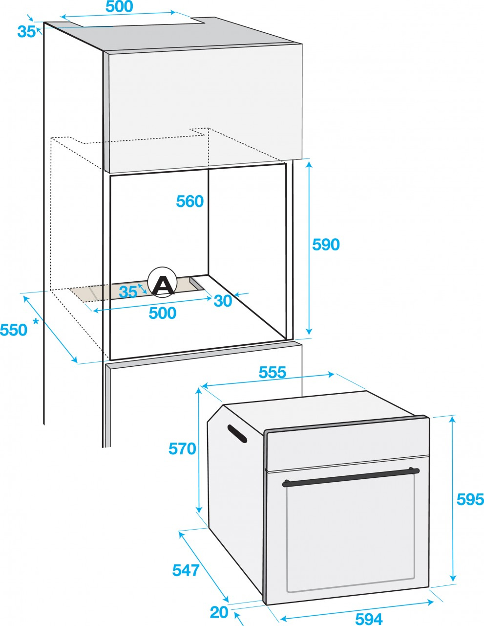 Beko BIM22300X oven – image 2