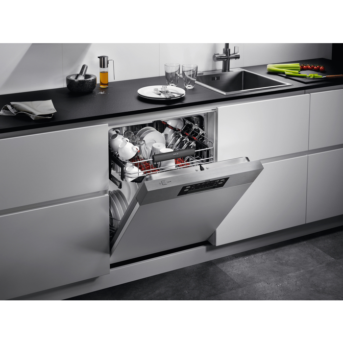 AEG FES6360XPM Semi built-in 13 place settings – image 2