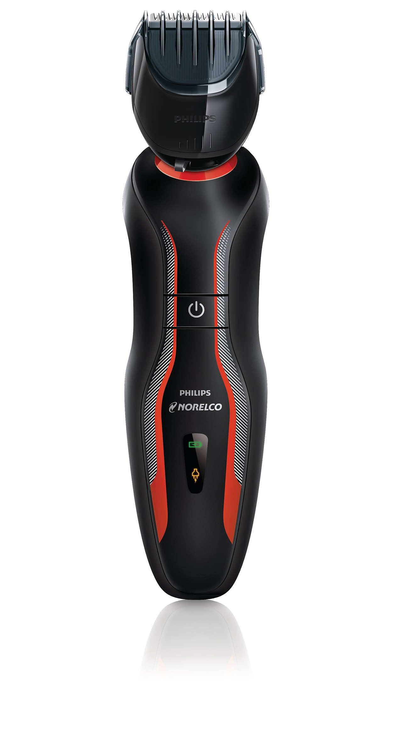 Philips Norelco Click & Style YS524/46 men's shaver Rotation shaver Black, Red – image 1