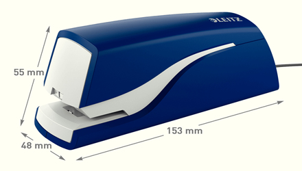 Leitz  NeXXt Elektrisches Heftgert kontaktlos Blau – Foto 3 von 6